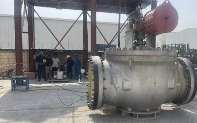 Valve Overhauling Project for Borealis Denmark – 42” Trunnion Ball Valve